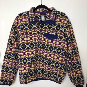 Rare Patagonia Synchilla Aztec Pullover